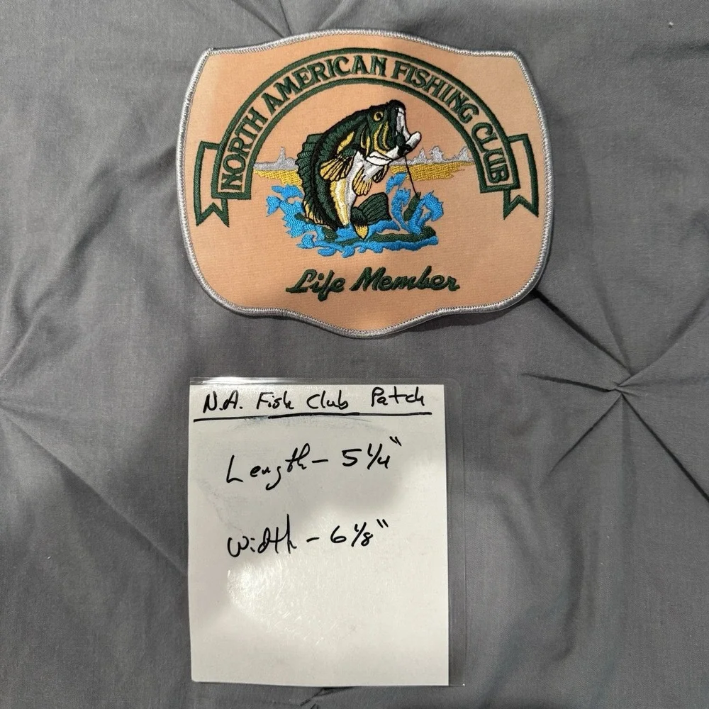 North‎ American Fishing Club Life Member Large Patch
